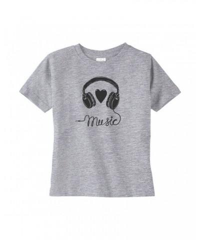 Music Life Toddler T-shirt | I Heart Music Toddler Tee $5.03 Shirts