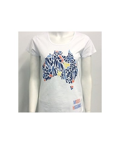 Missy Higgins Oz White Ladies Tee $15.74 Shirts