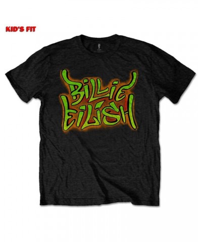 Billie Eilish Kids Youth T Shirt - Graffiti $6.19 Kids