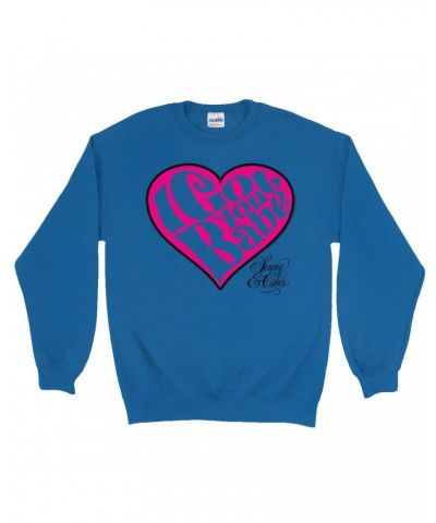 Sonny & Cher Sweatshirt | I Got You Babe Heart And Logo Sweatshirt $15.54 Sweatshirts