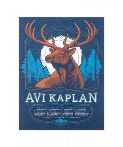 Avi Kaplan Blue 2020 I'll Get By Tour Poster $12.64 Decor