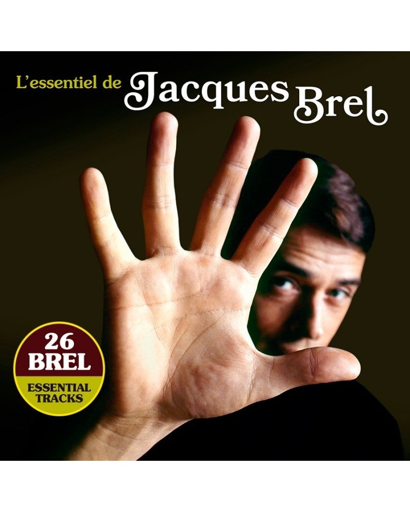 Jacques Brel CD - L'essentiel De Jacques Brel (26 Top Tracks) $48.22 CD