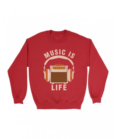 Music Life Sweatshirt | Music Amps Life Sweatshirt $8.60 Sweatshirts