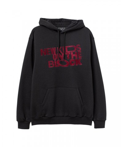 New Kids On The Block Skewed Classic Logo Hoodie $7.19 Sweatshirts