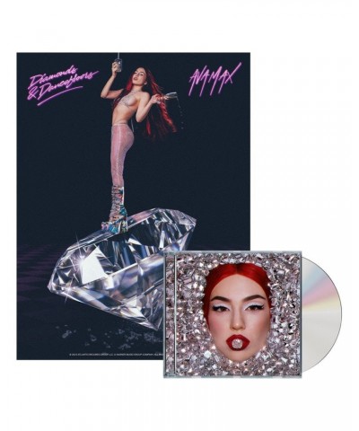 Ava Max Diamonds & Dancefloors CD with Poster $9.28 CD