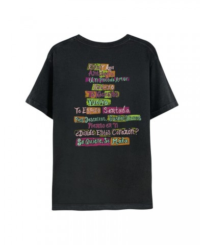 Shakira Pies Descalzos Album Cover Tee - Black $3.59 Shirts