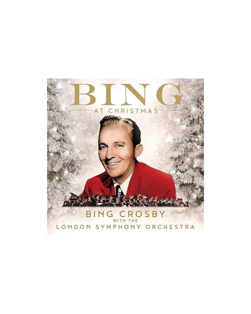 Bing Crosby Bing At Christmas (Gold Speckle) Vinyl Record $7.02 Vinyl