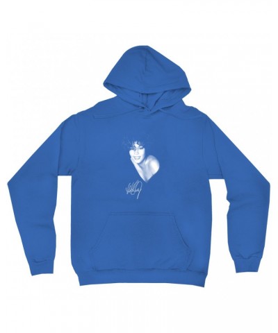 Whitney Houston Hoodie | White Whitney Photo And Signature Hoodie $5.62 Sweatshirts