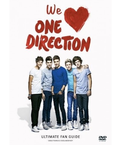 One Direction WE LOVE ONE DIRECTION DVD $4.50 Videos