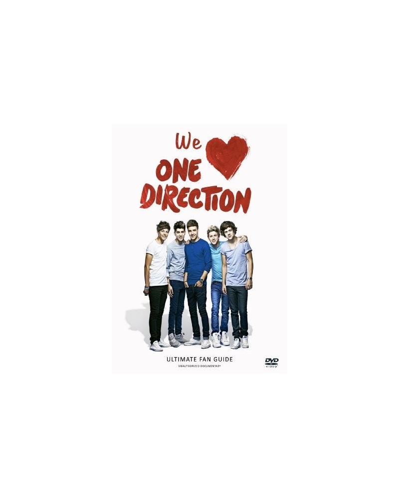 One Direction WE LOVE ONE DIRECTION DVD $4.50 Videos