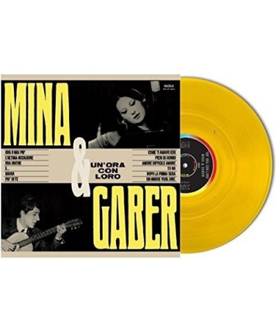 Mina & Gaber UN'ORA CON LORO Vinyl Record $5.39 Vinyl