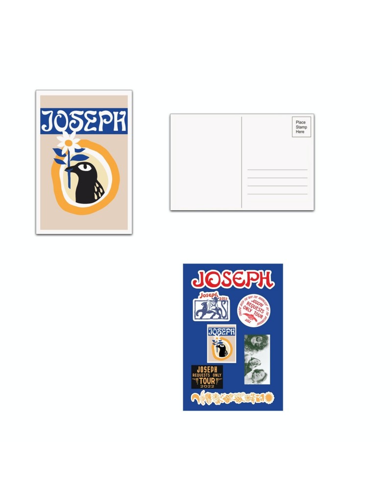 JOSEPH Limited Edition Sticker Sheet + Custom Postcard $17.32 Accessories