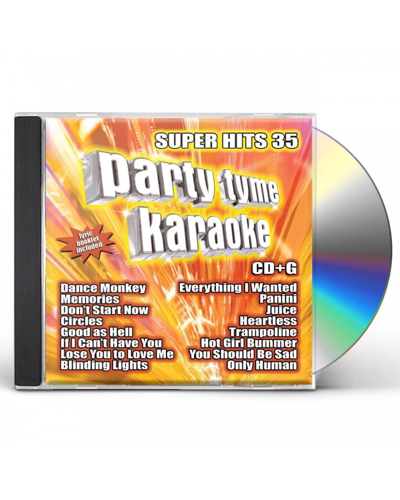 Party Tyme Karaoke Super Hits 35 (CD+G) CD $9.50 CD