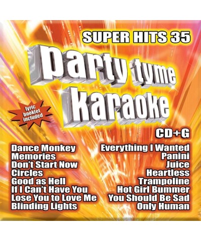 Party Tyme Karaoke Super Hits 35 (CD+G) CD $9.50 CD