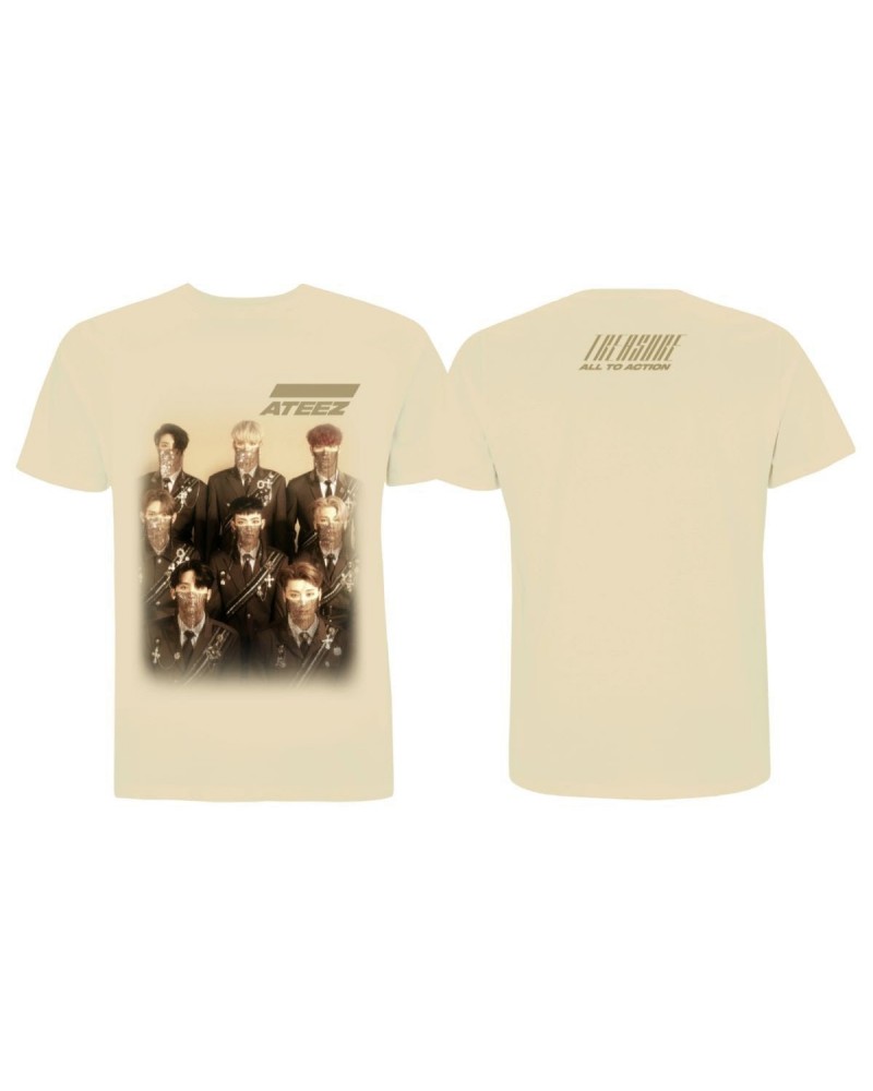 ATEEZ Treasure Men's Tan T-shirt $8.81 Shirts