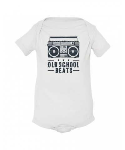 Music Life Baby Onesie | Old School Beats Onesie $6.39 Kids