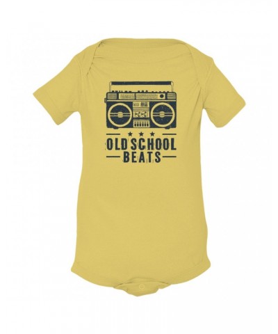 Music Life Baby Onesie | Old School Beats Onesie $6.39 Kids