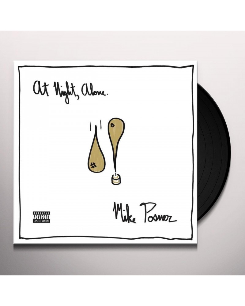 Mike Posner AT NIGHT ALONE Vinyl Record $6.81 Vinyl