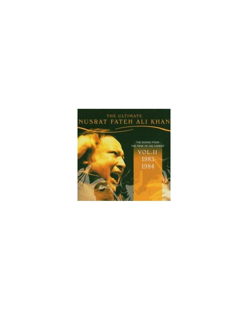 Nusrat Fateh Ali Khan ULTIMATE COLLECTION 2 CD $2.20 CD