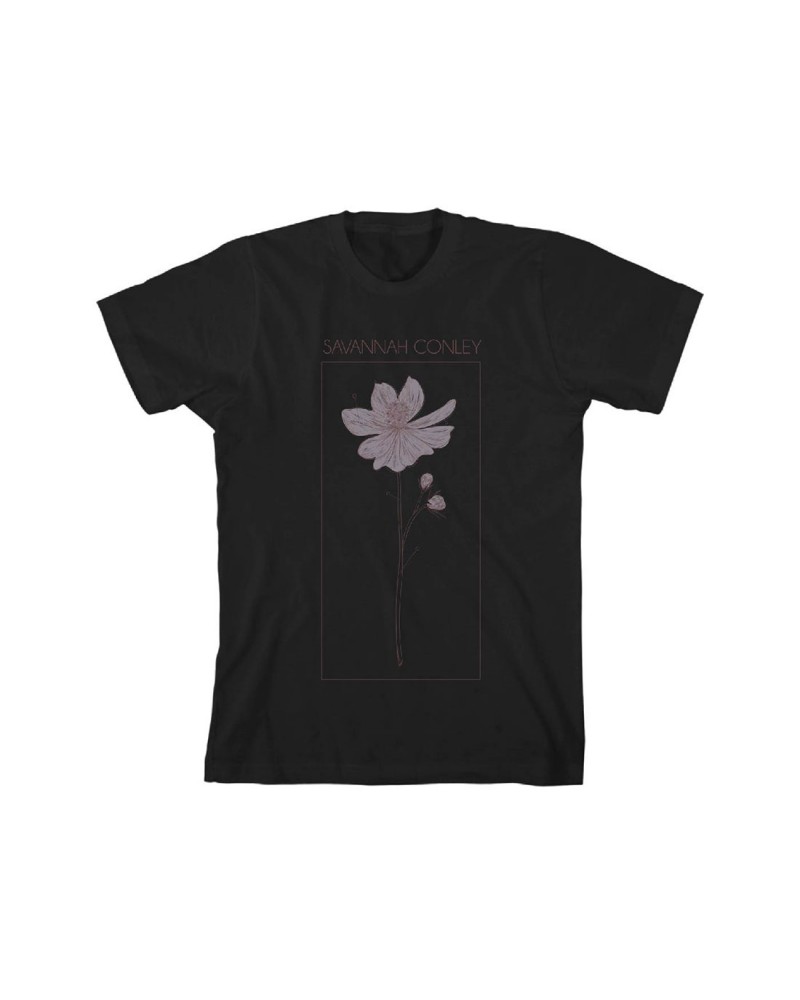 Savannah Conley Flower Sketch T-Shirt $10.11 Shirts