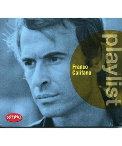 Franco Califano PLAYLIST: FRANCO CALIFANO CD $23.31 CD