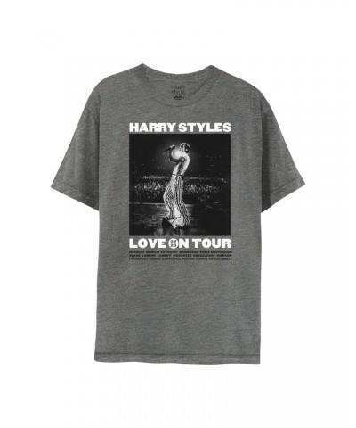 Harry Styles Gray Photo T-Shirt $7.87 Shirts