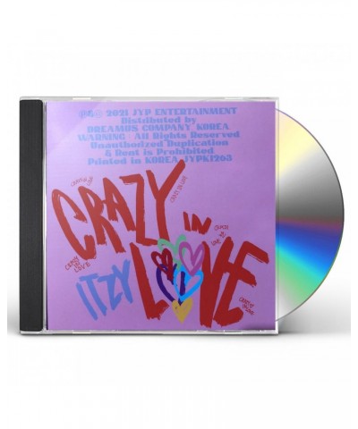 ITZY CRAZY IN LOVE (RANDOM COVER) CD $7.01 CD