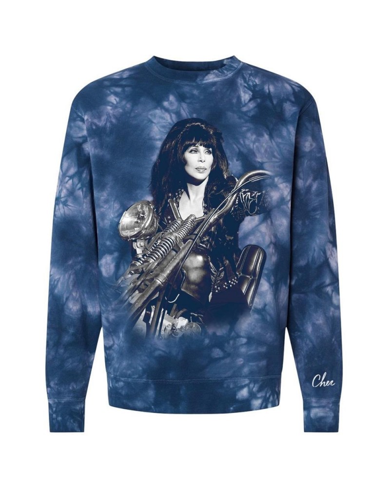 Cher Navy Tie Dye Sweatshirt $5.42 Sweatshirts