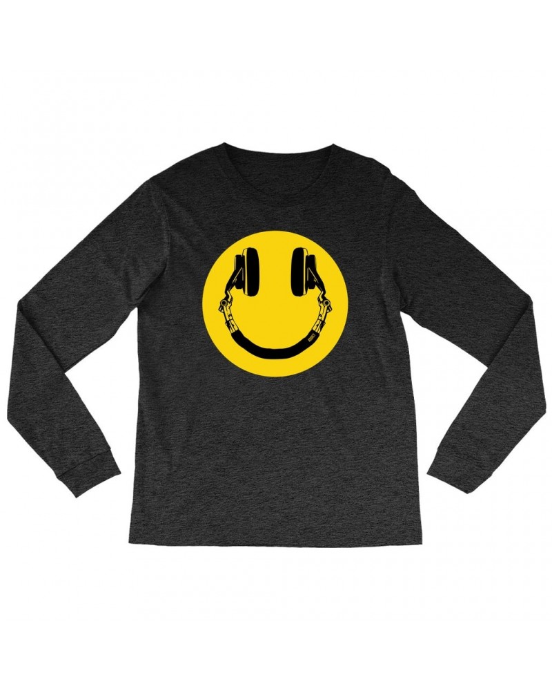 Music Life Heather Long Sleeve Shirt | Music Happiness Shirt $4.18 Shirts