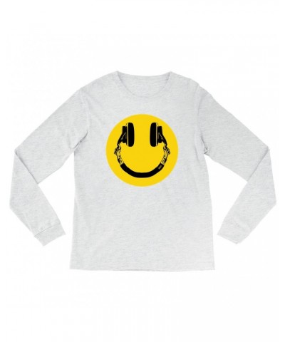 Music Life Heather Long Sleeve Shirt | Music Happiness Shirt $4.18 Shirts