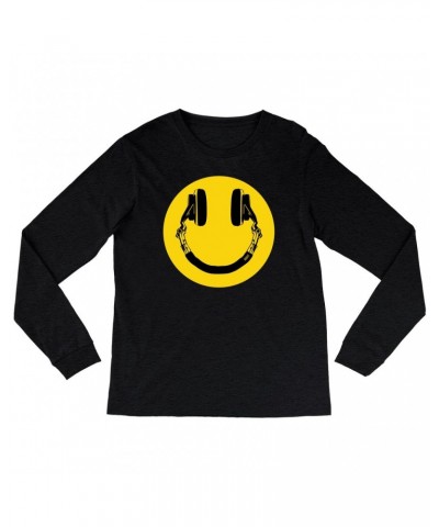 Music Life Heather Long Sleeve Shirt | Music Happiness Shirt $4.18 Shirts