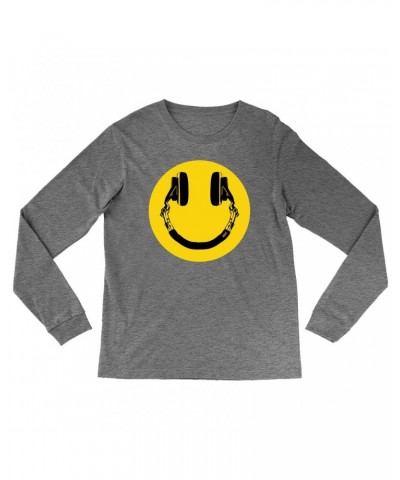 Music Life Heather Long Sleeve Shirt | Music Happiness Shirt $4.18 Shirts