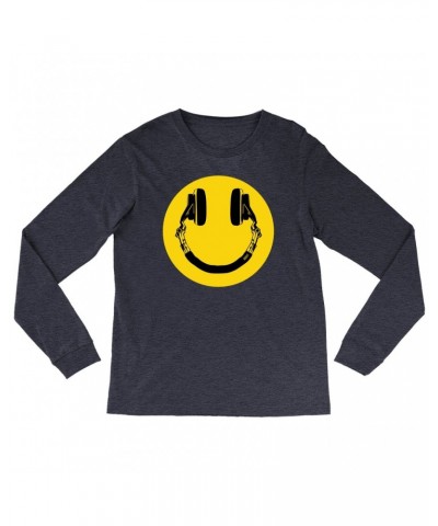 Music Life Heather Long Sleeve Shirt | Music Happiness Shirt $4.18 Shirts