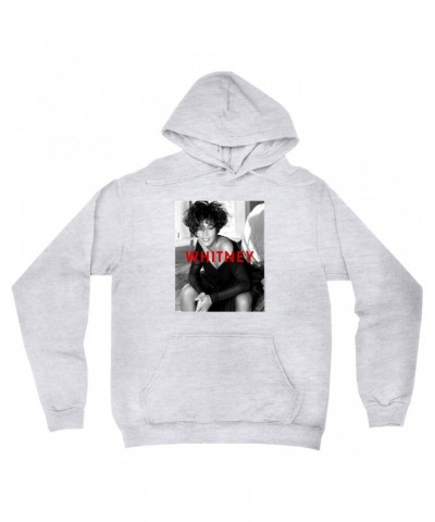 Whitney Houston Hoodie | Bold Black And White Cover Hoodie $8.39 Sweatshirts