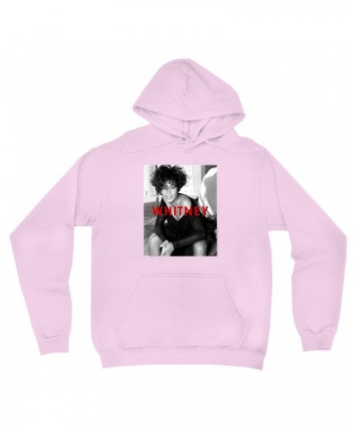 Whitney Houston Hoodie | Bold Black And White Cover Hoodie $8.39 Sweatshirts