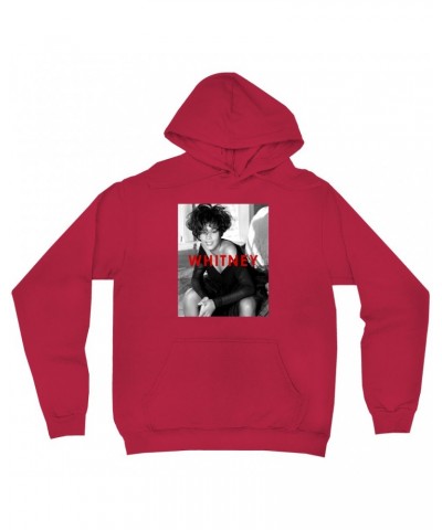 Whitney Houston Hoodie | Bold Black And White Cover Hoodie $8.39 Sweatshirts