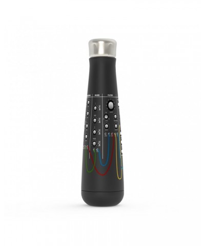 Music Life Water Bottle | Modular Synth Chest Panel Water Bottle $6.07 Drinkware