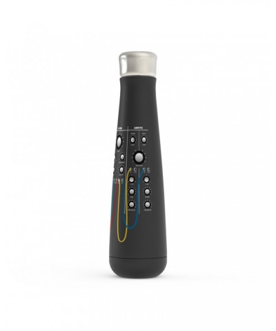 Music Life Water Bottle | Modular Synth Chest Panel Water Bottle $6.07 Drinkware