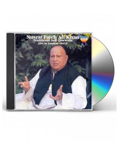 Nusrat Fateh Ali Khan TRADITIONAL SUFI QAWWALIS 2 CD $4.30 CD