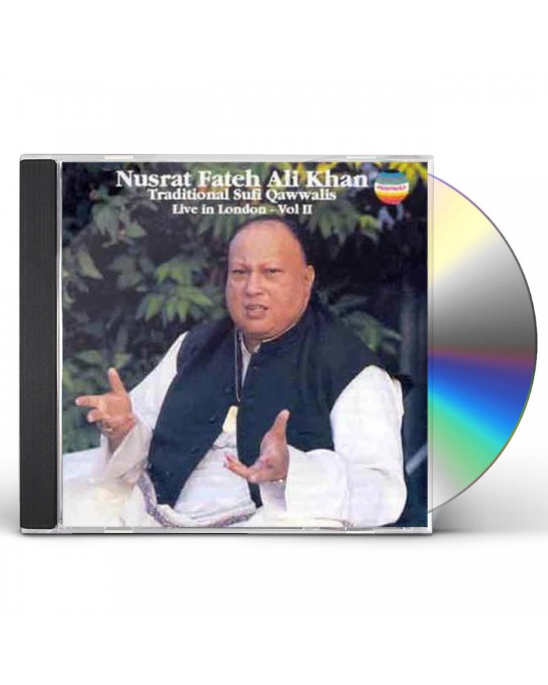 Nusrat Fateh Ali Khan TRADITIONAL SUFI QAWWALIS 2 CD $4.30 CD