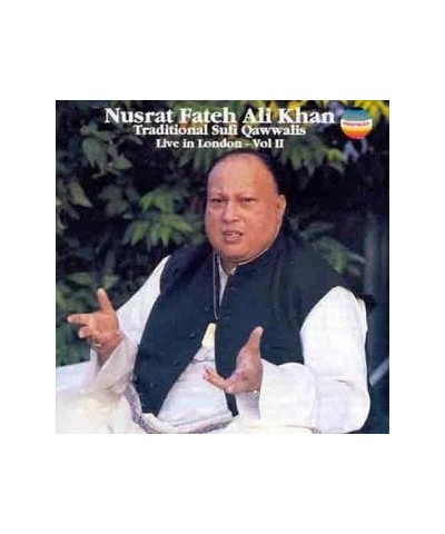 Nusrat Fateh Ali Khan TRADITIONAL SUFI QAWWALIS 2 CD $4.30 CD